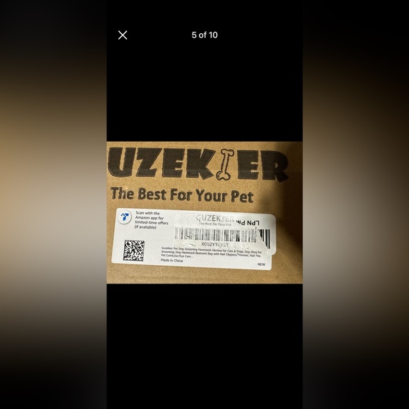 Pet Grooming Hammock for Cats & Dogs, Dog Cat Sling for Grooming Dog Cat Hammock - Picture 5 of 10